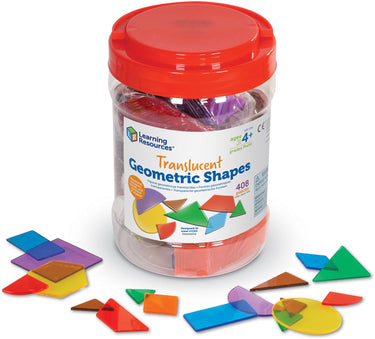 Learning resources geometrische - vormen - 408 stuks - 4+