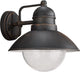 Philips led philips damascus buitenwandlamp - roestig bruin
