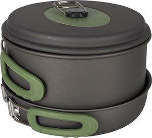 Bo-camp - pannenset - explorer - 3-delig - hard anodized - aluminium