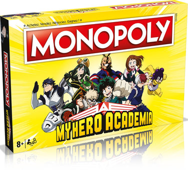 Winning moves monopoly - my hero academia