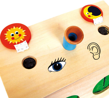 Small foot - houten voelbox