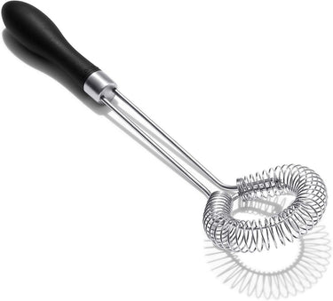 Oxo roergarde plat 6 zwart - good grips spiraalgarde 28 cm rvs