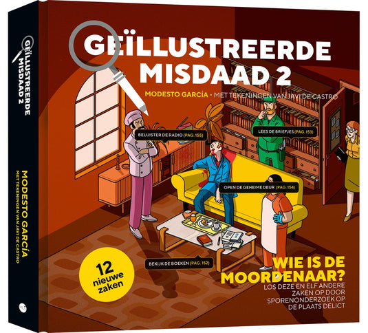 Geïllustreerde misdaad 2 puzzelboek