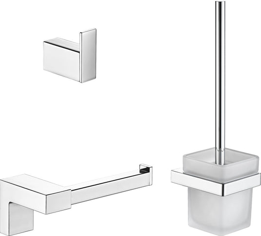 Plieger altea toiletset – wandmontage – compleet – chroom