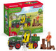 Schleich farm world houtzager met voertuig - 42659