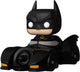 Funko batman batman in batmobile (pop! ride deluxe) vinyl figuur 522 pop! meerkleurig