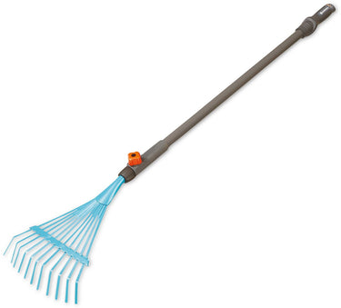 Gardena kinder bladhark – tuingereedschap kinderen – verwisselbaar systeem – 88,5 cm steel – kunststof en staal – vanaf 3 jaar