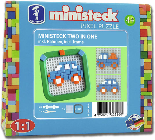 Ministeck mini frames 2in1 - assorti - small box - 130pcs