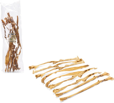 Beeztees runderkophuid - hondensnack - voordeel - 10 st - 70-80 cm