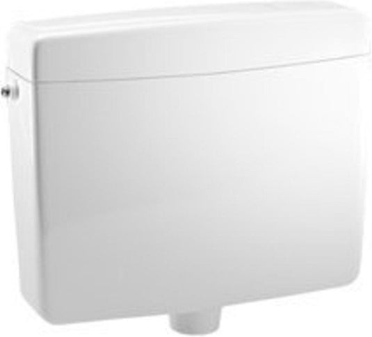 Plieger spree laaghangend reservoir met waterbesparende toets voor spoelonderbreking - dualflush - wit - stortbak (instelbaar 6 9 liter)