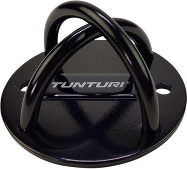 Tunturi suspension trainer mount - functional training - calisthenics - slingtrainer - incl. plafondhaak - zwart