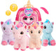 Moose toys scruff a luvs - unicorn mystery knuffel in draagmand