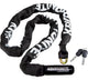 Kryptonite keeper 712-ketting met geïntegreerd combinatieslot – kettingslot fiets – fietsslot elektrische fiets – 120 cm – staal – zwart