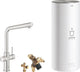 Grohe red 3in1 kokendwaterkraan - l uitloop - 7l boiler - mengventiel – rvs (supersteel)