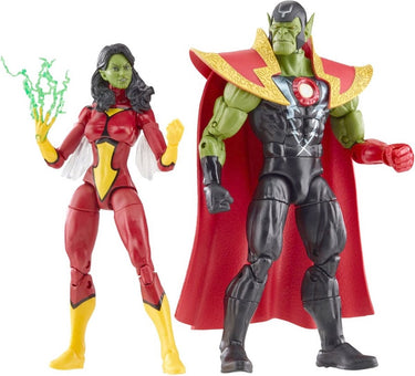 Marvel hasbro the avengers - avengers: beyond earth's mightiest legends skrull queen super-skrull 15 cm actiefiguur - multicolours
