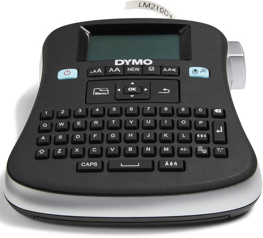 Dymo desktop labelprinter | labelmanager 210d herlaadbare handheld labelmaker | qwerty-toetsenbord | gebruiksvriendelijke, smart-one-touch-toetsen en groot scherm | voor organisatie thuis en op kantoor