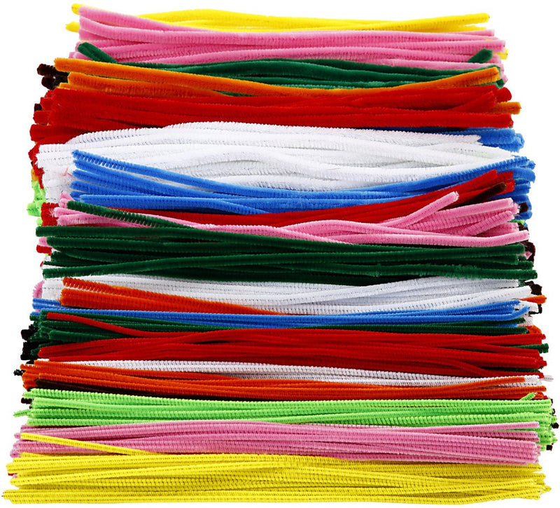 Load image into Gallery viewer, Creativ company chenilledraad set diverse kleuren 700 stuks
