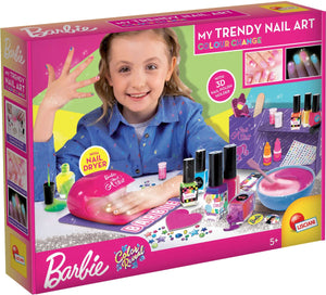 Lisciani barbie my trendy nail art colour change