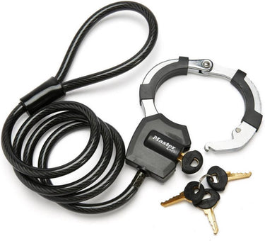 Masterlock handboei slot voor fatbike of e-step - 8275eurdpro-blk - zwart