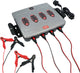 Carpoint bx-6 acculader – 12v – 4 accu’s tegelijk – 16a – volautomatisch 5-staps – led displays – ip64 – lood agm gel