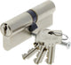 Starx profielcilinder vernikkeld 40 40mm skg2