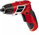 Einhell accu schroevendraaier tc-sd 3,6 li - 3,6 v li-ion - 1,3 ah - 3 nm - led-licht - led-batterij-indicator - incl. 6 bits en lader