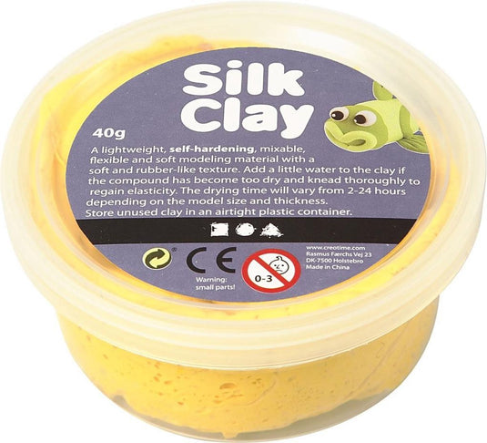 Silk clay https: www.cchobby.nl silk-clayr-geel-40-gr-1-doosje