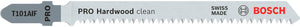 Bosch - decoupeerzaagblad t 101 aif clean for hard wood - 3 stuks