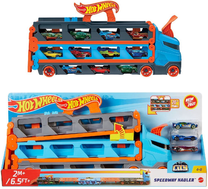 Load image into Gallery viewer, Hot wheels speedway oplegger speelset - speelgoedvoertuig
