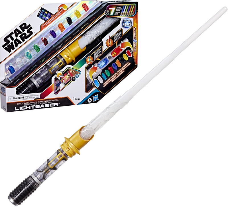 Load image into Gallery viewer, Hasbro star wars power crystal lightsaber - 7 kleuren
