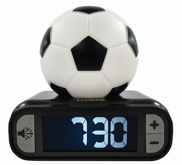 Lexibook digitale wekker met a football 3d nachtlampje en geluidseffecten