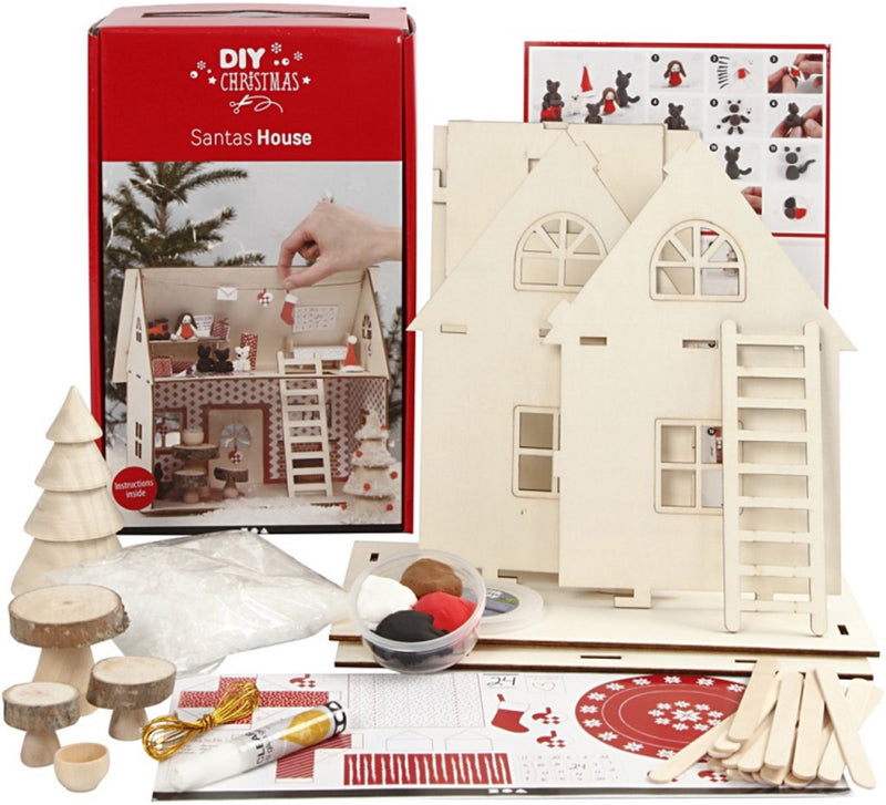 Load image into Gallery viewer, Creativ company hobbyset huis van de kerstman
