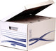 Fellowes bankers box flip top maxi opbergbox basic - a4 - 5pk - fsc gecertificeerd