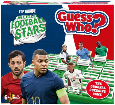 Hasbro guess who - world football stars (engelstalig)