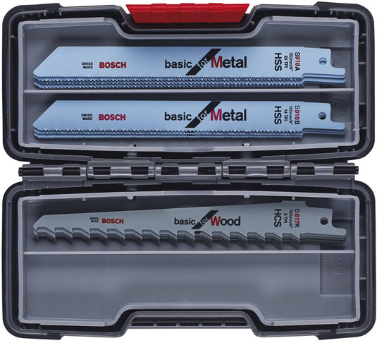Bosch set zaagbladen recipro 15pc toughbox bas
