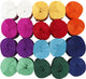 Creotime crêpepapier 20 m 5 cm 20 stuks multicolor