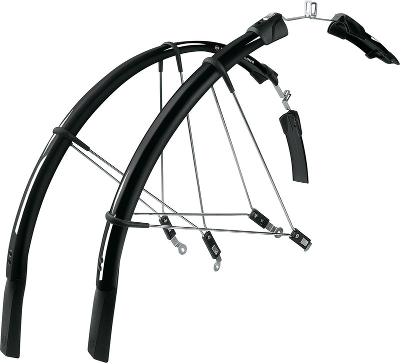 Load image into Gallery viewer, Sks spatbordset raceblade long 2 kunststof zwart 28inch 25mm
