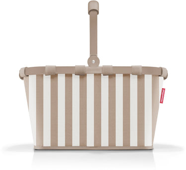 Reisenthel carrybag boodschappenmand - 22l - summerstripes coffee zand