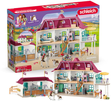 Schleich horse club - lakeside landhuis en -stal - 42706