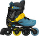 Nijdam skeelers - verstelbaar - blacktop game - zwart blauw - 37-40