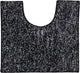 Sealskin speckles toiletmat 45x50 cm - 100% gerecycled polyester - zwart
