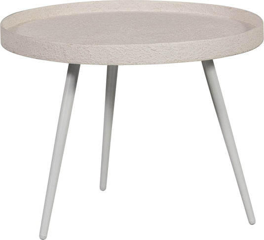 Woood bounds bijzettafel - hout metaal - naturel - 44x58x58