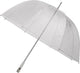 Impliva - koepelparaplu - ø 111 cm - transparant wit