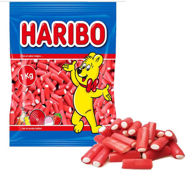 Haribo balla balla red - snoep - 1kg zak