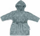 Jollein x nijntje - baby badjas badstof 3-4 jaar - badjas kinderen met capuchon - miffy jacquard sea green