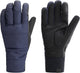 Bbb cycling puffershield fietshandschoenen winter - 0 - 5 ℃ - wind waterproof - wielrenhandschoenen heren en dames - donker blauw - maat l - bwg-41
