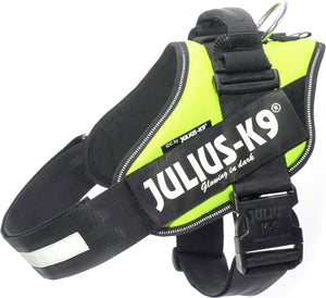 Julius k9 julius-k9 idc powertuig - hondentuig - l - maat 1 - neon