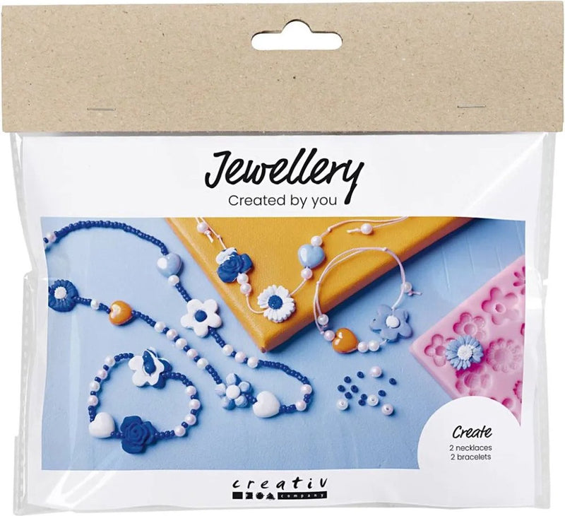 Afbeelding laden in galerijviewer, Creativ company http: www.cchobby.nl mini-hobbyset-sieraden-bloemen-diverse-kleuren-1-doos
