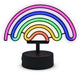 Partyfunlights - led neon rainbow lamp - regenboog - veelkleurig - op usb én batterijen