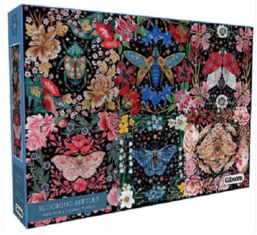 Gibsons - blooming beetles (door maria matos) - 1000 stukjes 68×49cm (b×h) - legpuzzel voor volwassenen